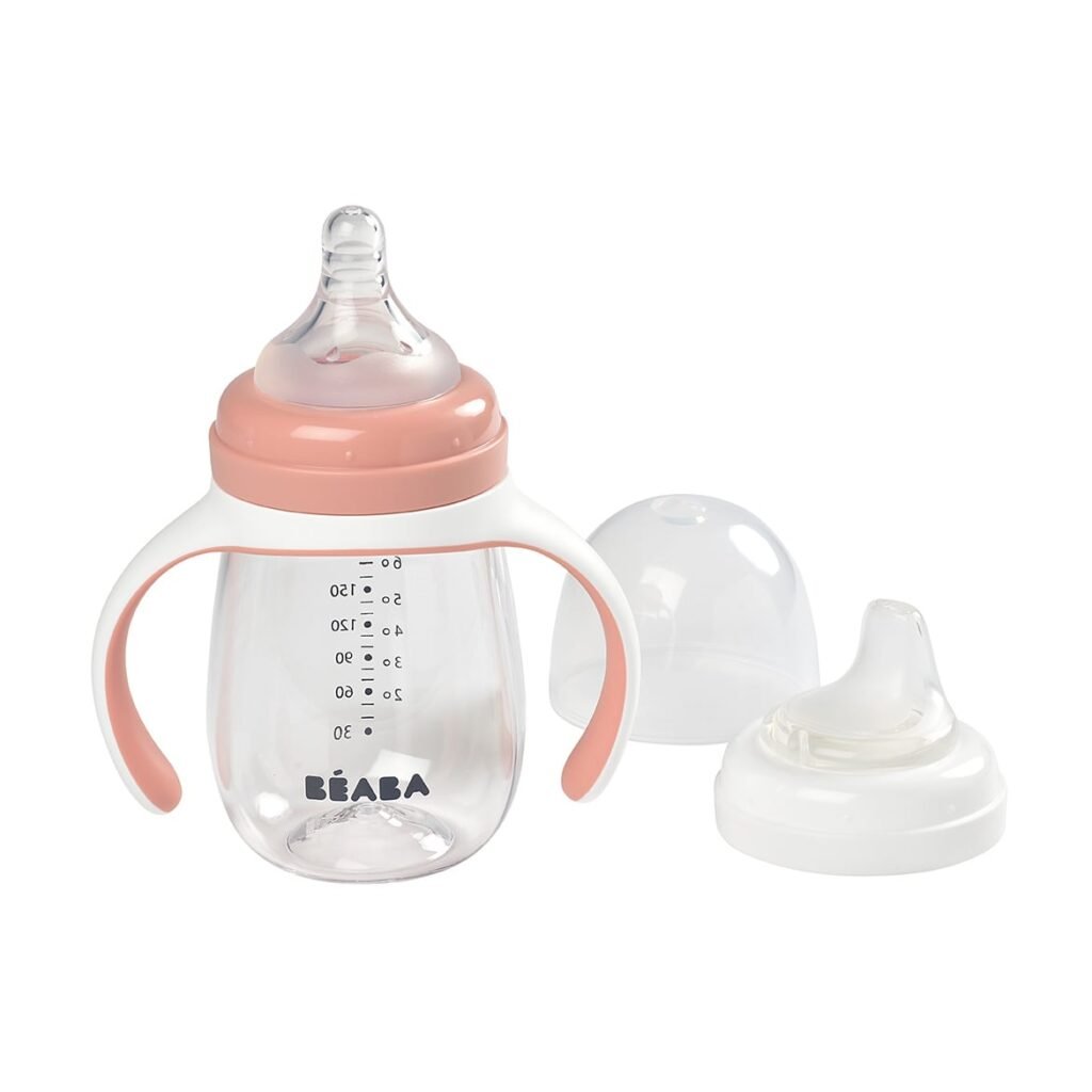 2-in1 Learning Cup - Old Pink