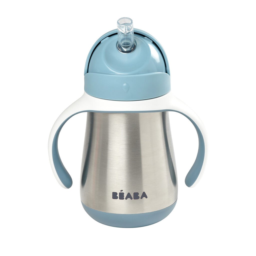 Stainless Steel Straw Cup - Windy Blue
