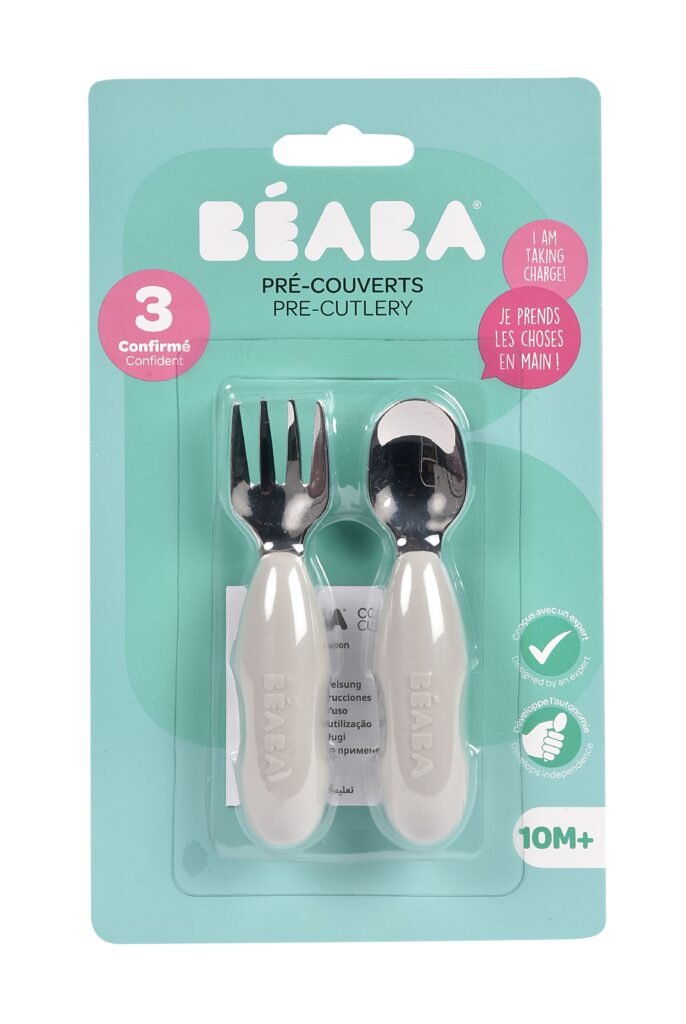 Set of 2 Stainless Steel Pre-Cutlery -