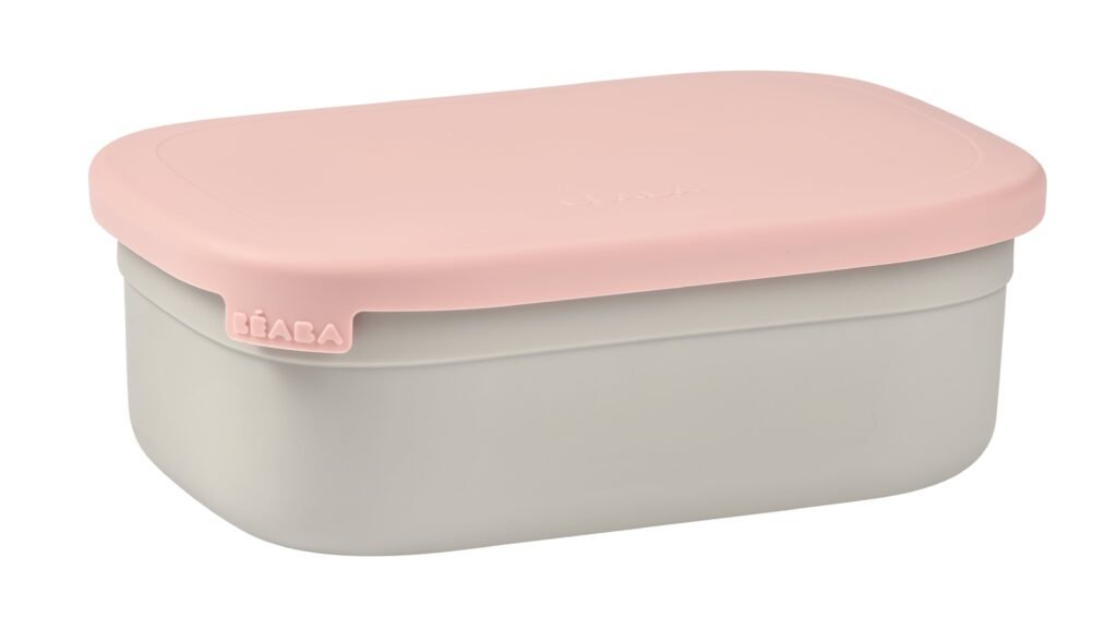 Stainless Steel Lunch Box - VelvetGrey/DustyRose