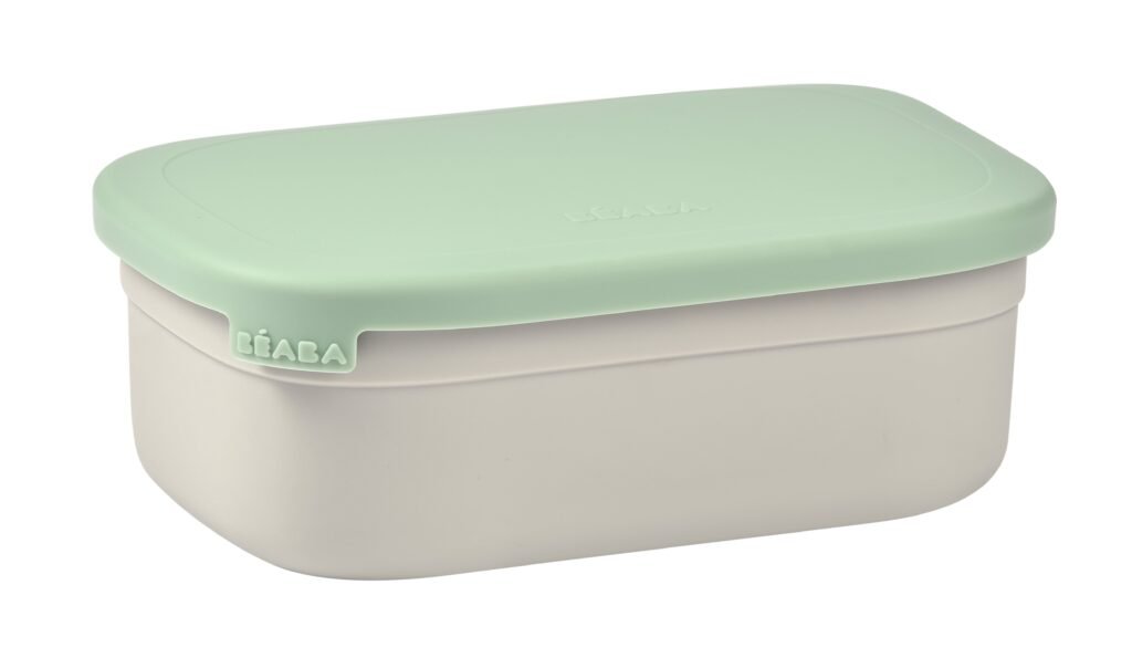Stainless Steel Lunch Box - VelvetGrey/Sage Green