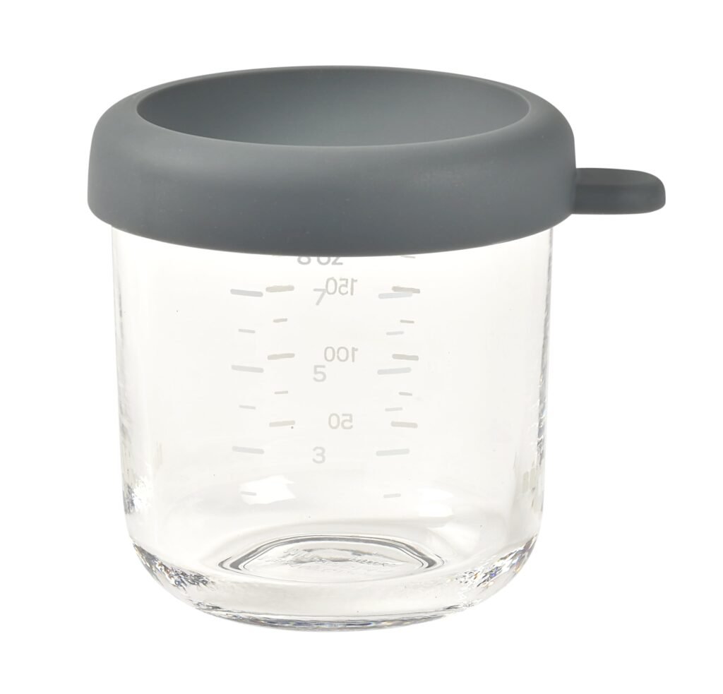 Beaba 250 ml Glass Conservative Jars - Mineral