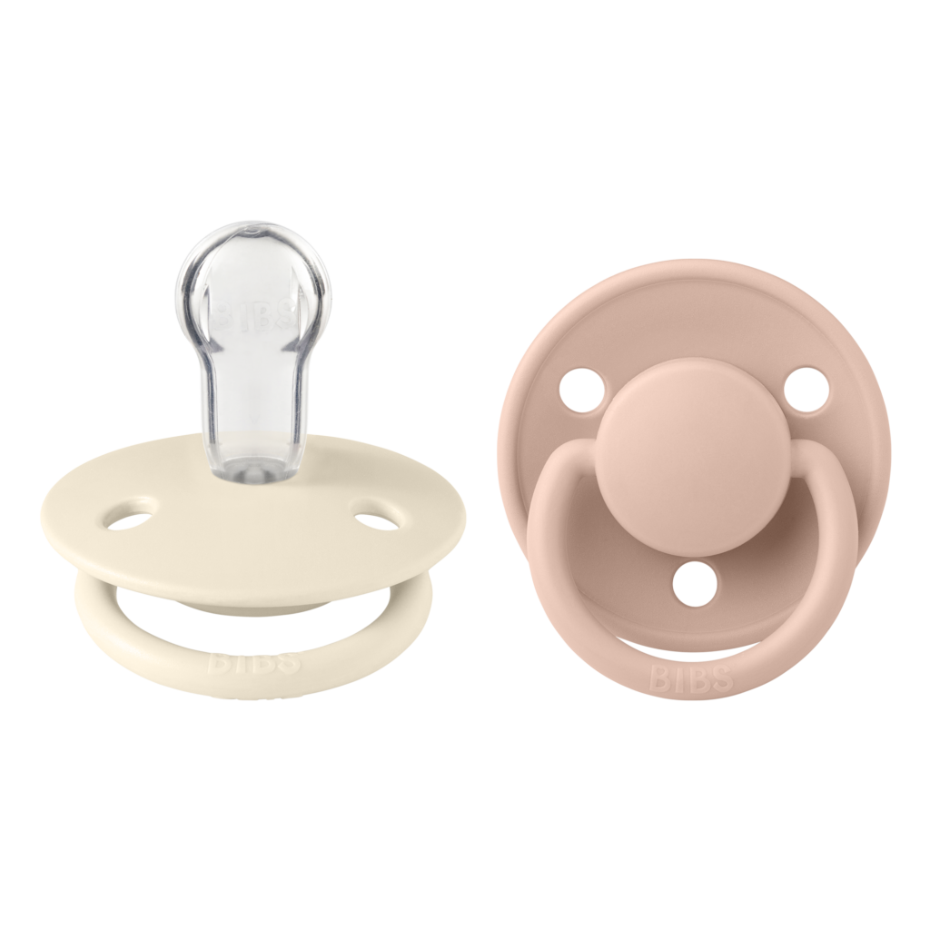 De Lux 2 Pack Silicone Onesize Ivory/Blush