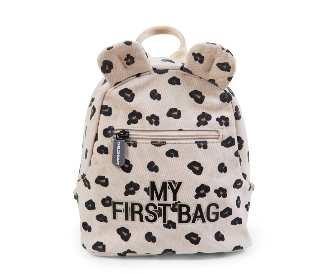 Kids My First Bag Canvas Leopard