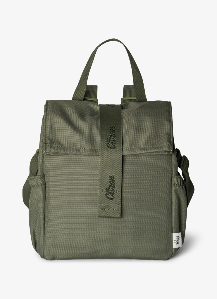 2022 Insulated Rollup Lunchbag Olive Green