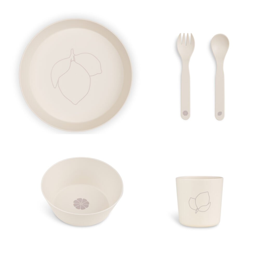 2022 PLA Tableware Set Lemon