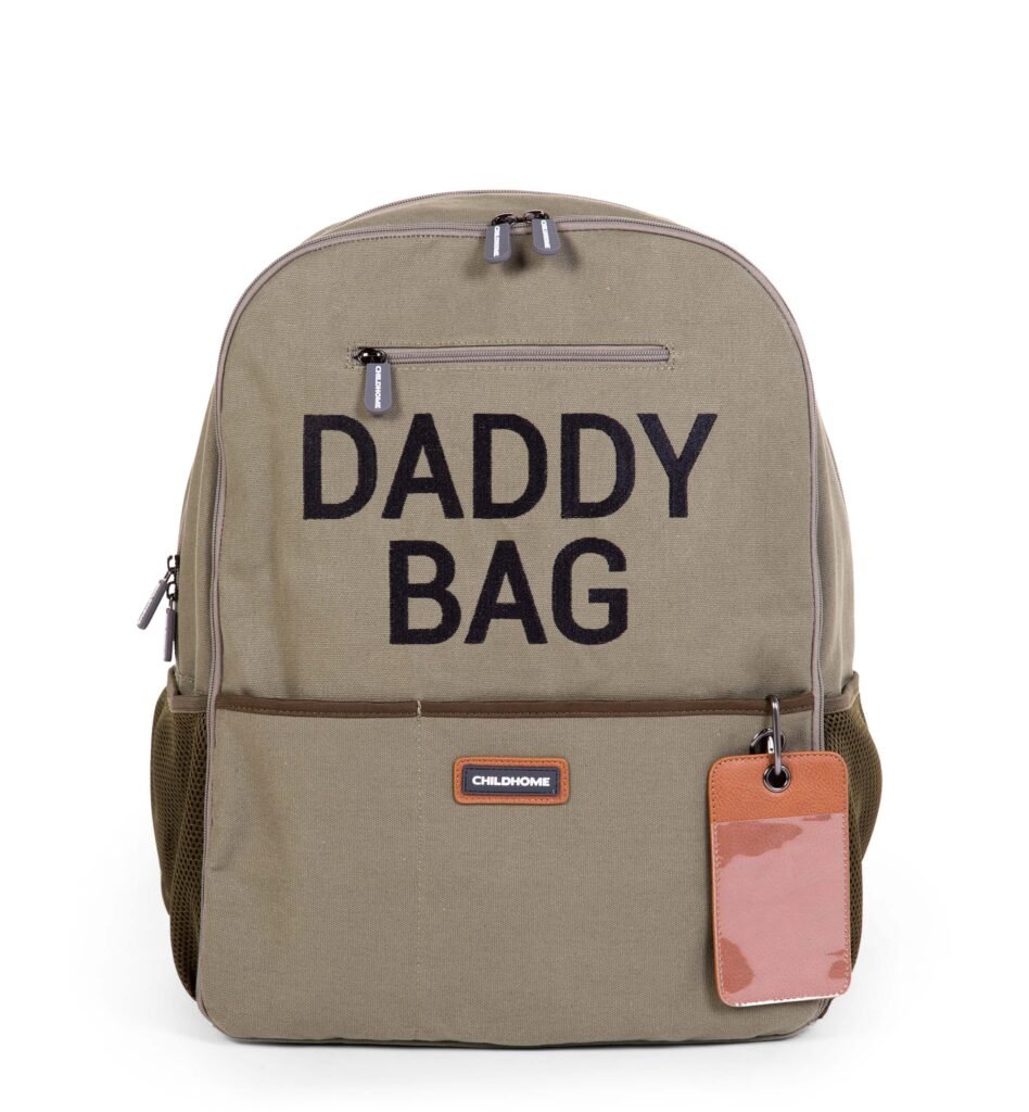 Daddy Backpack Kaki Canvas