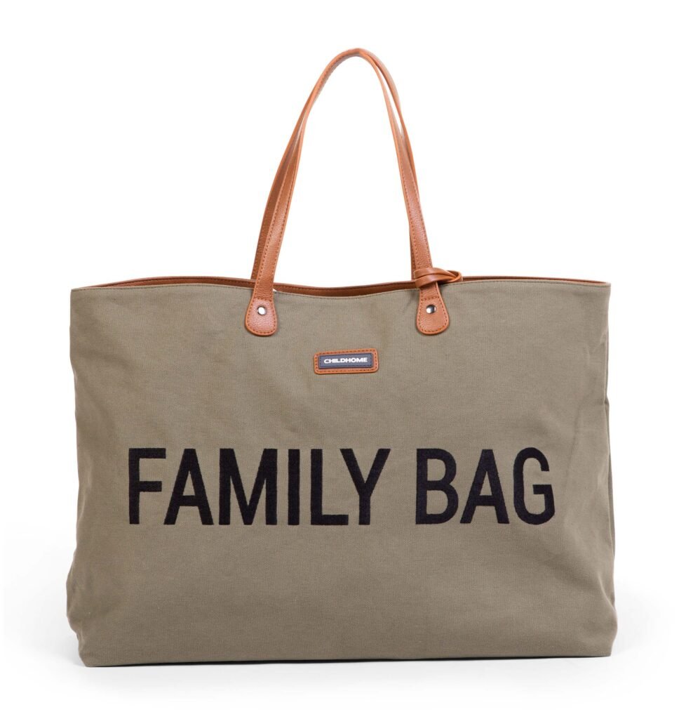Family Bag Kaki Canvas