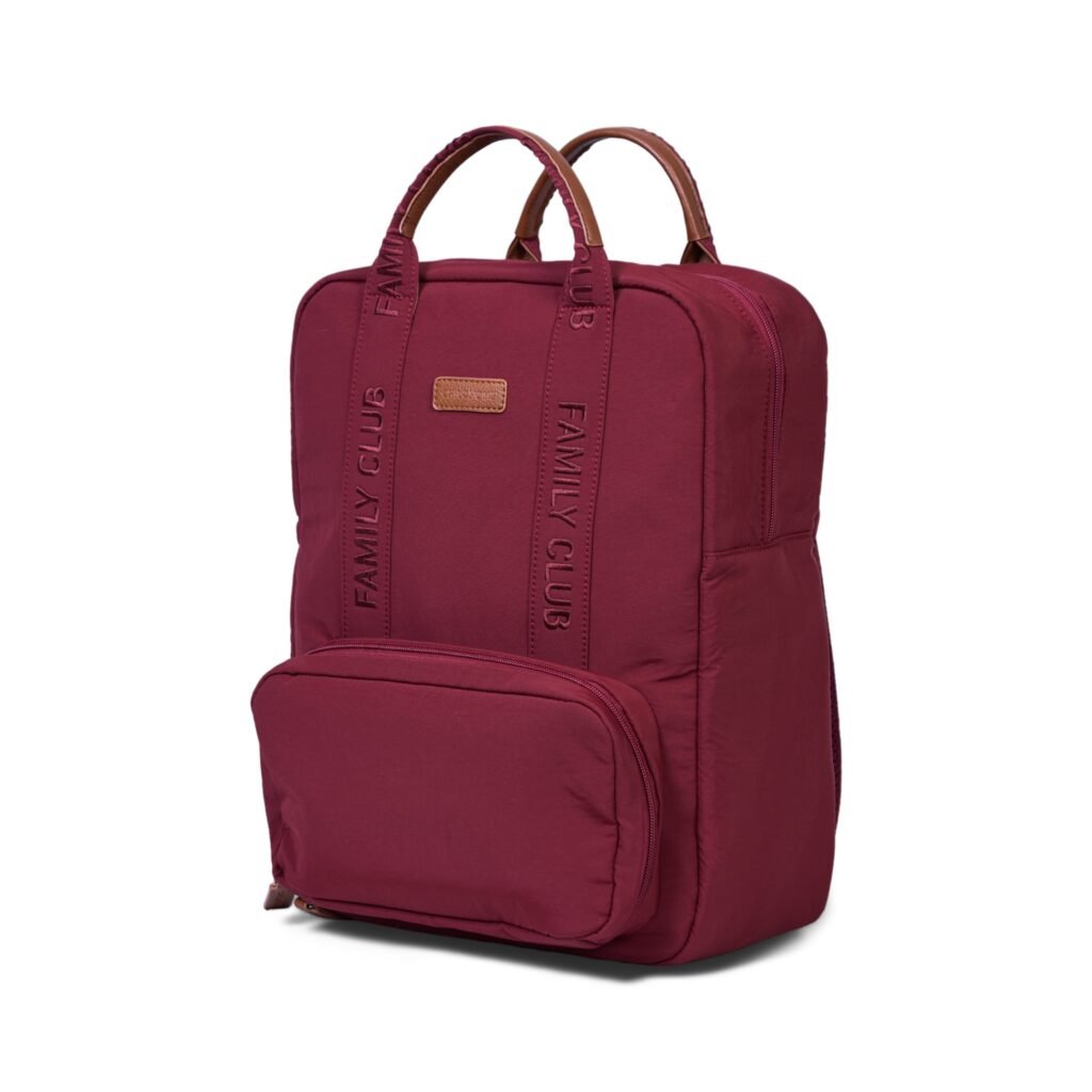Childhome Family Club Backpack Signature Urban Burgundy