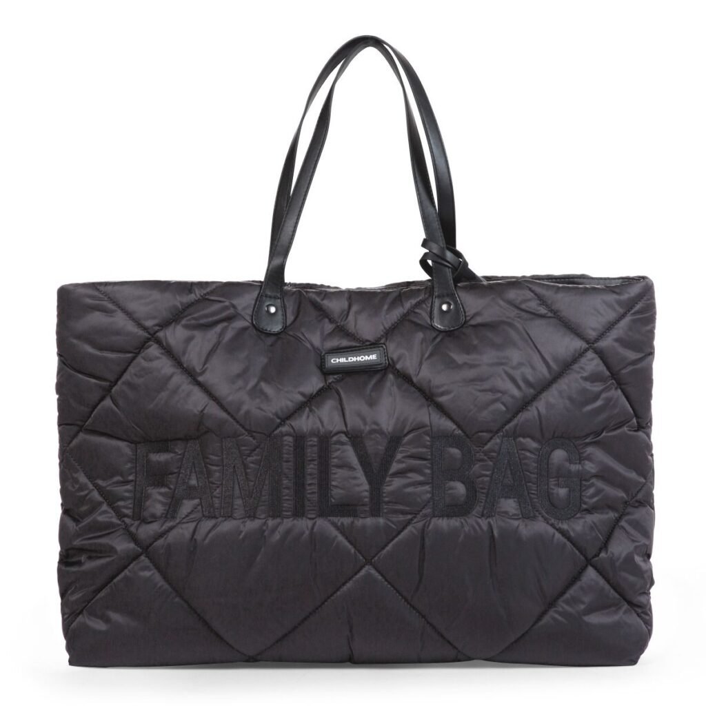 Family Bag Puffered Black