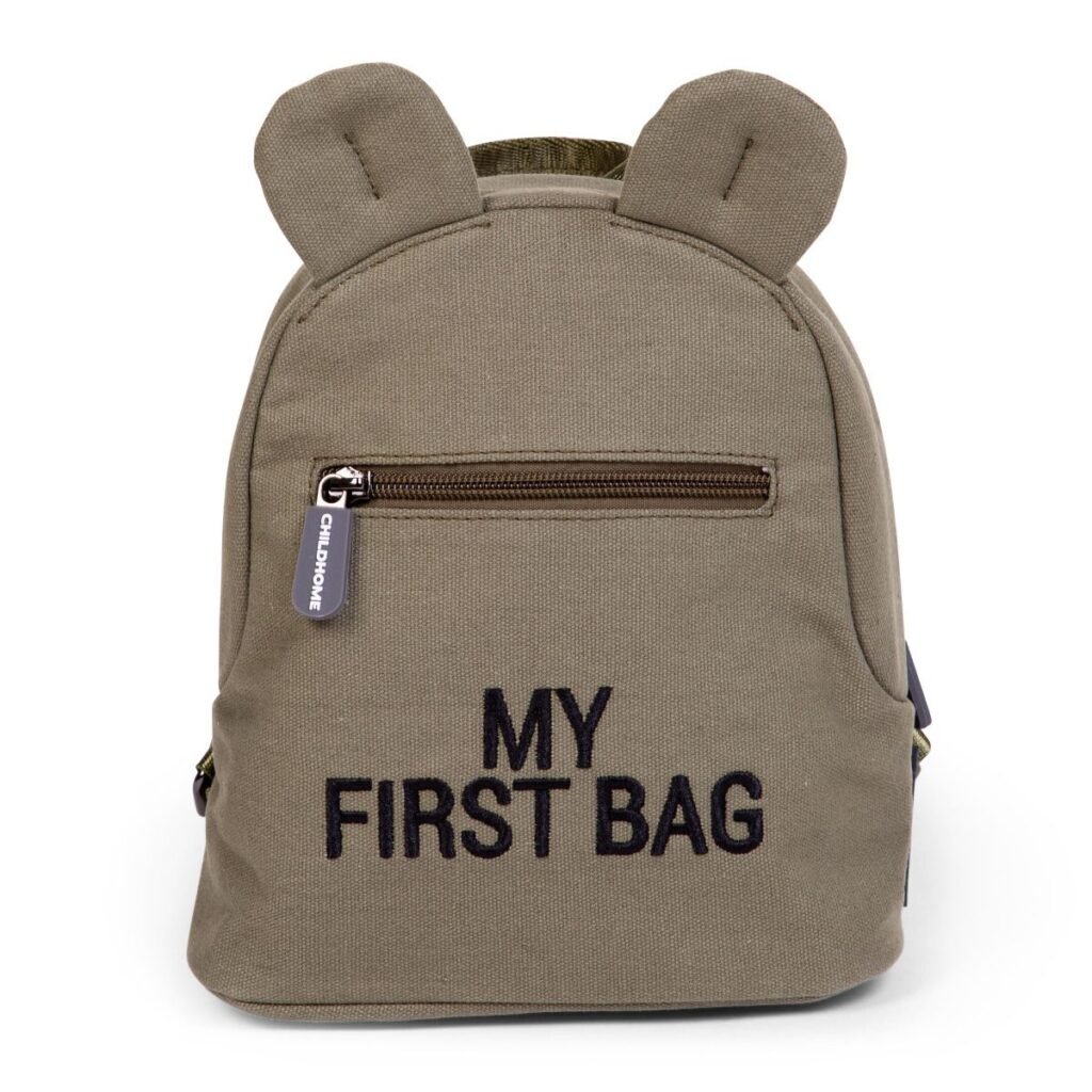 Kids My First Bag Kaki Canvas