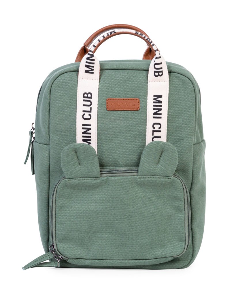 Mini Club Kids Backpack Signature green