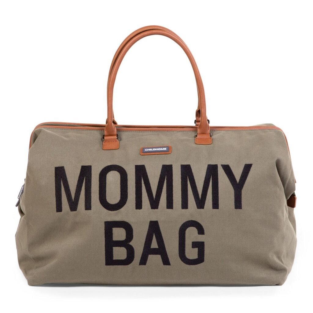 Childhome Mommy Bag Big Kaki Canvas