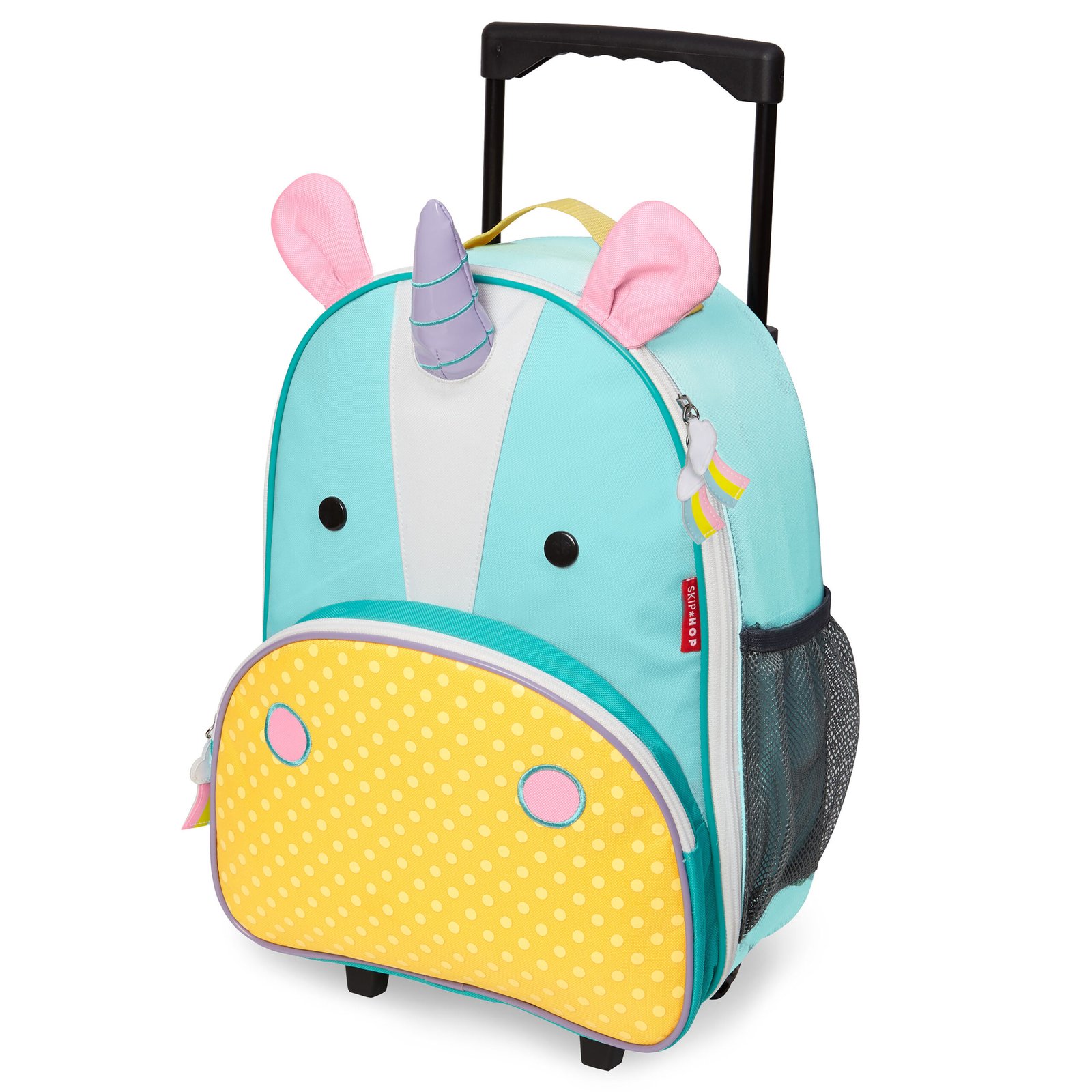 Zoo Kids Rolling Luggage Unicorn