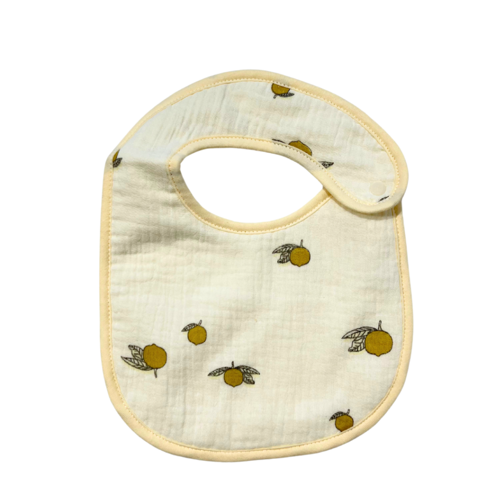 AllBaby Muslin Bib Lemon