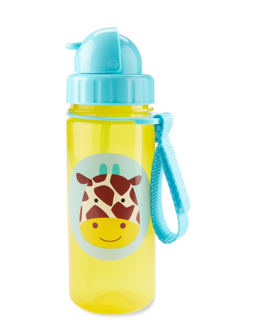 Zoo Straw Bottle Giraffe