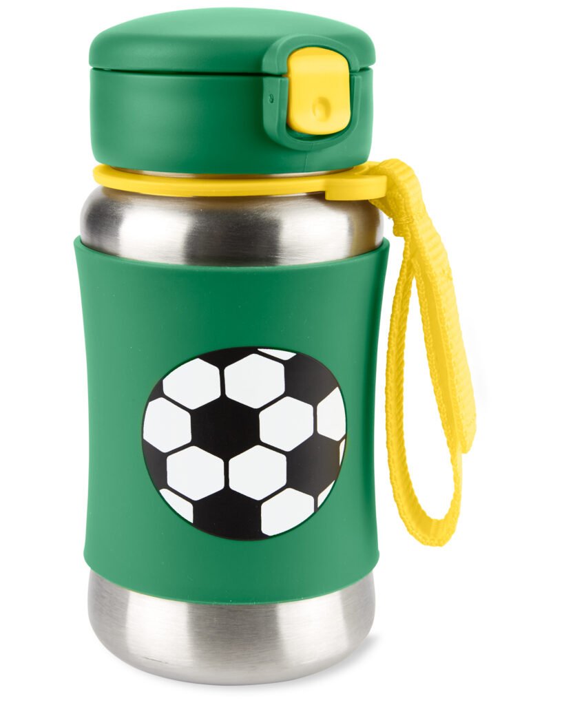 Spark Style SS Straw Bottle Football