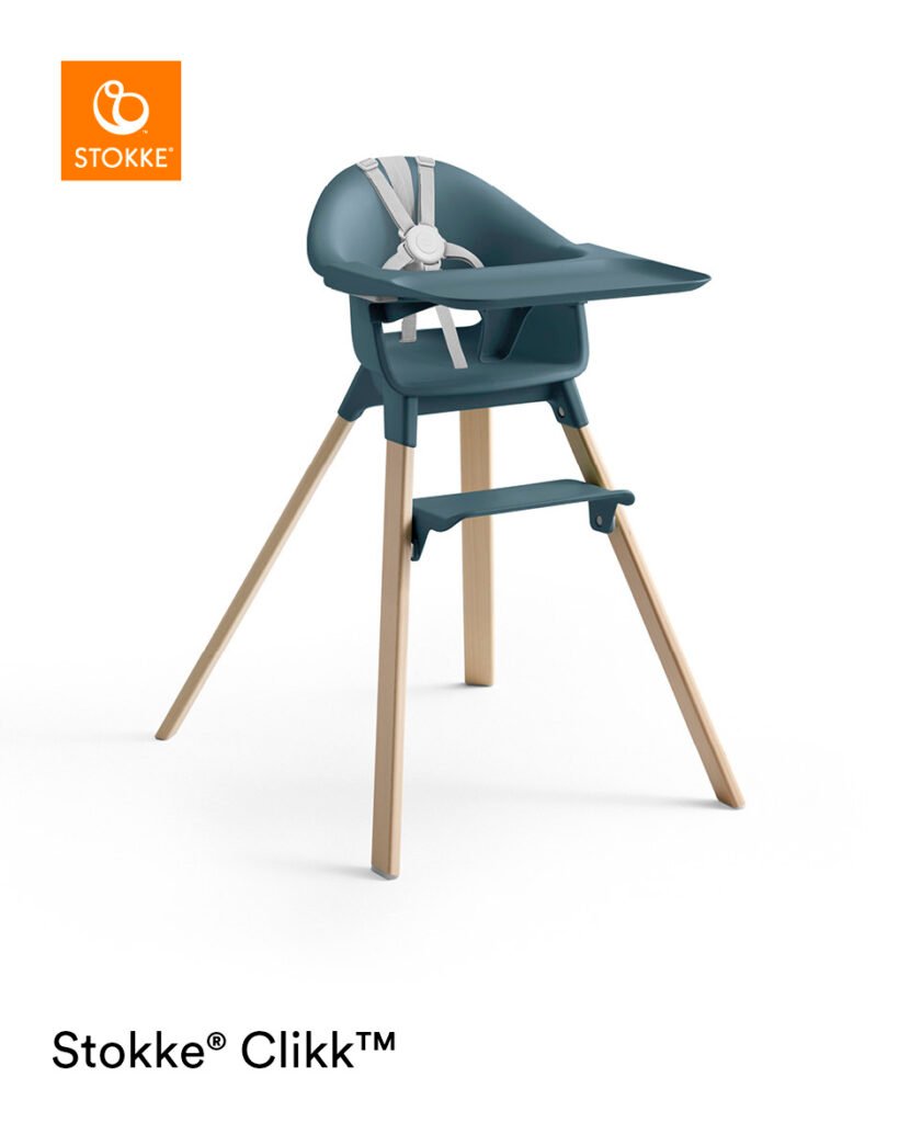 stokke Clikk Highchair Fjord Blue