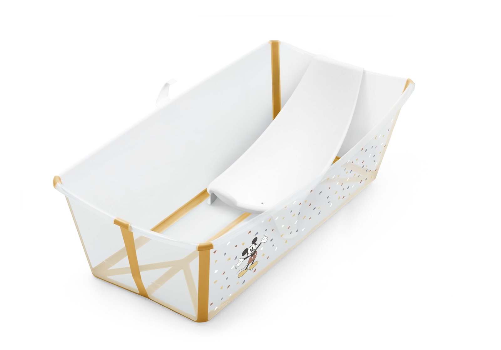 Stokke Flexi Bath X Large Mickey Celebration White + Flexi Bath Newborn Support White
