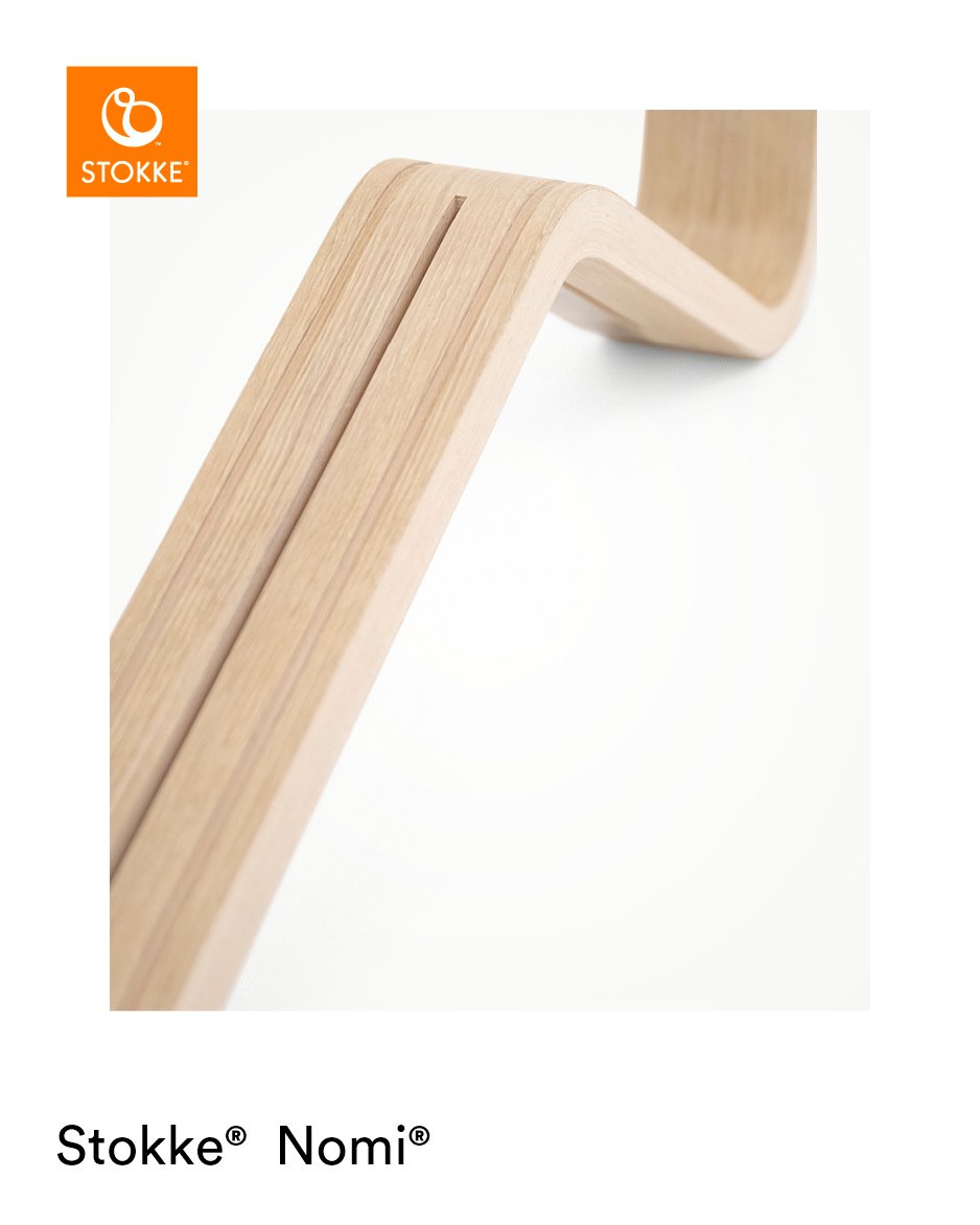Stokke® Nomi® wood stem Natural.