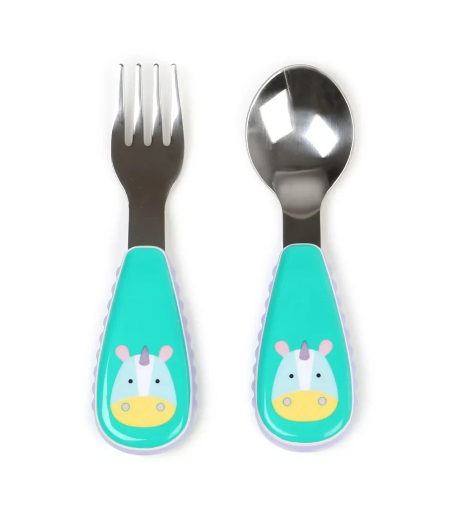 Zootensils Fork & Spoon Unicorn