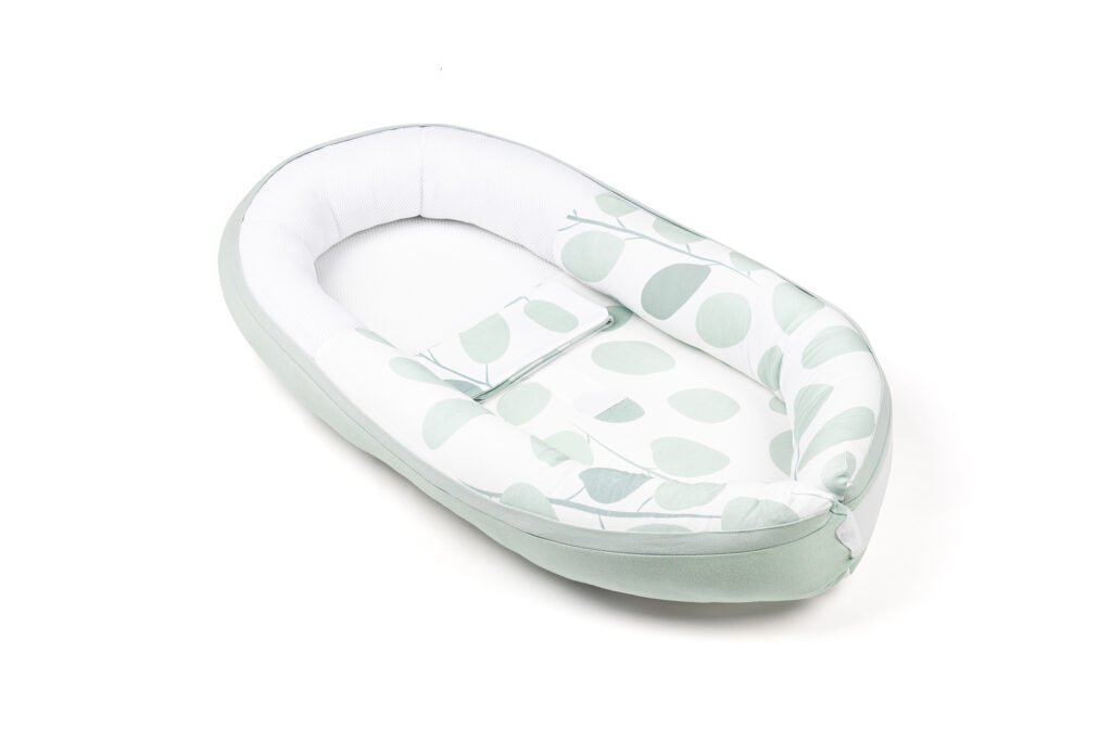 Cocoon Leaves Aqua Green
