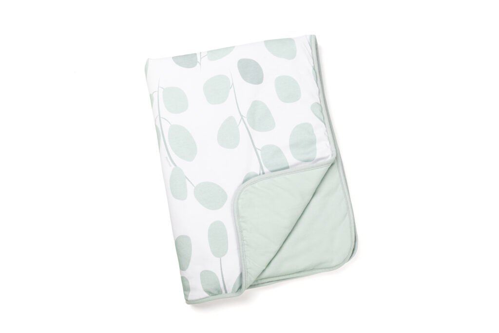 Dream Leaves Aqua Green