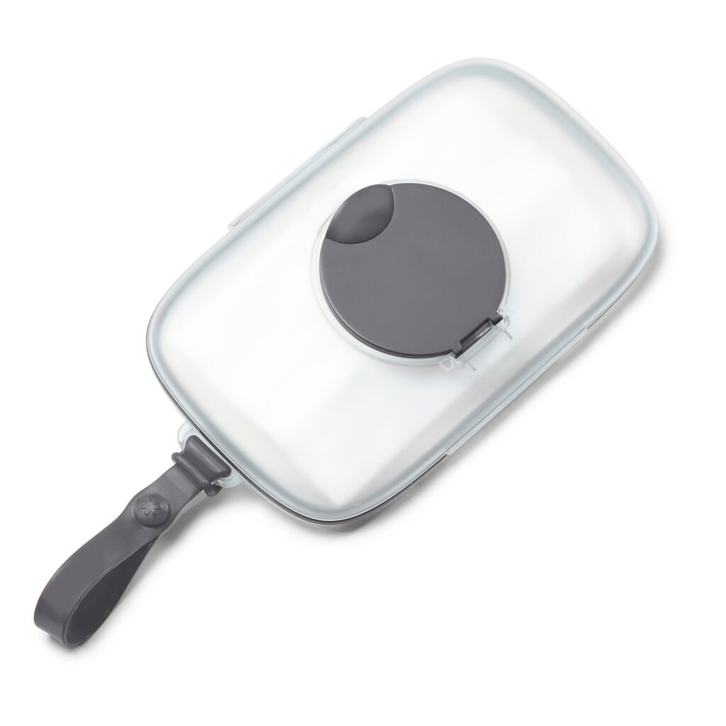 Grab & Go Wipes Case Grey