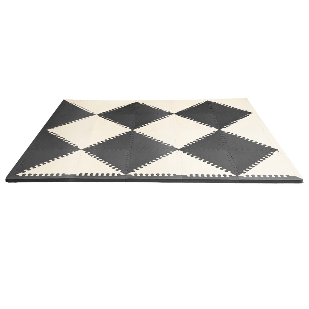 Skip Hop Playspot Geo Floor Tiles Black Cream