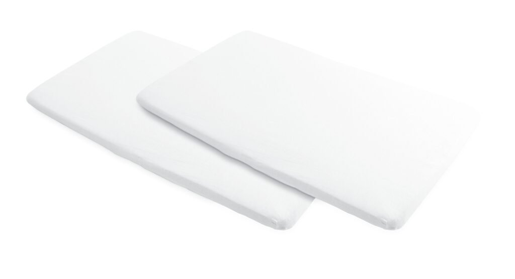 Maxi-Cosi Iris Travel Cot Bed Sheet 2PCS/PACK WHITE