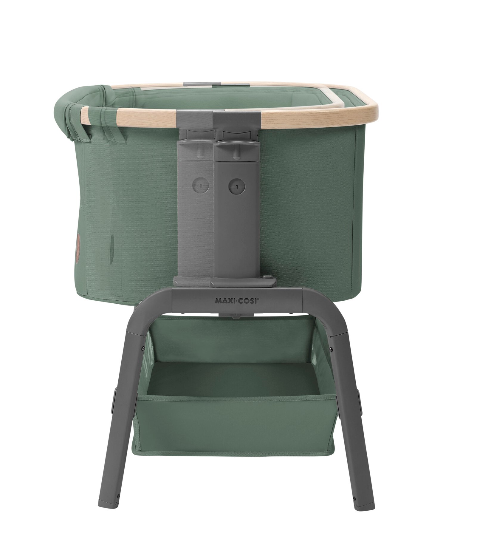 maxicosi homeequipment bed iora green beyondgreen easyslidefunct