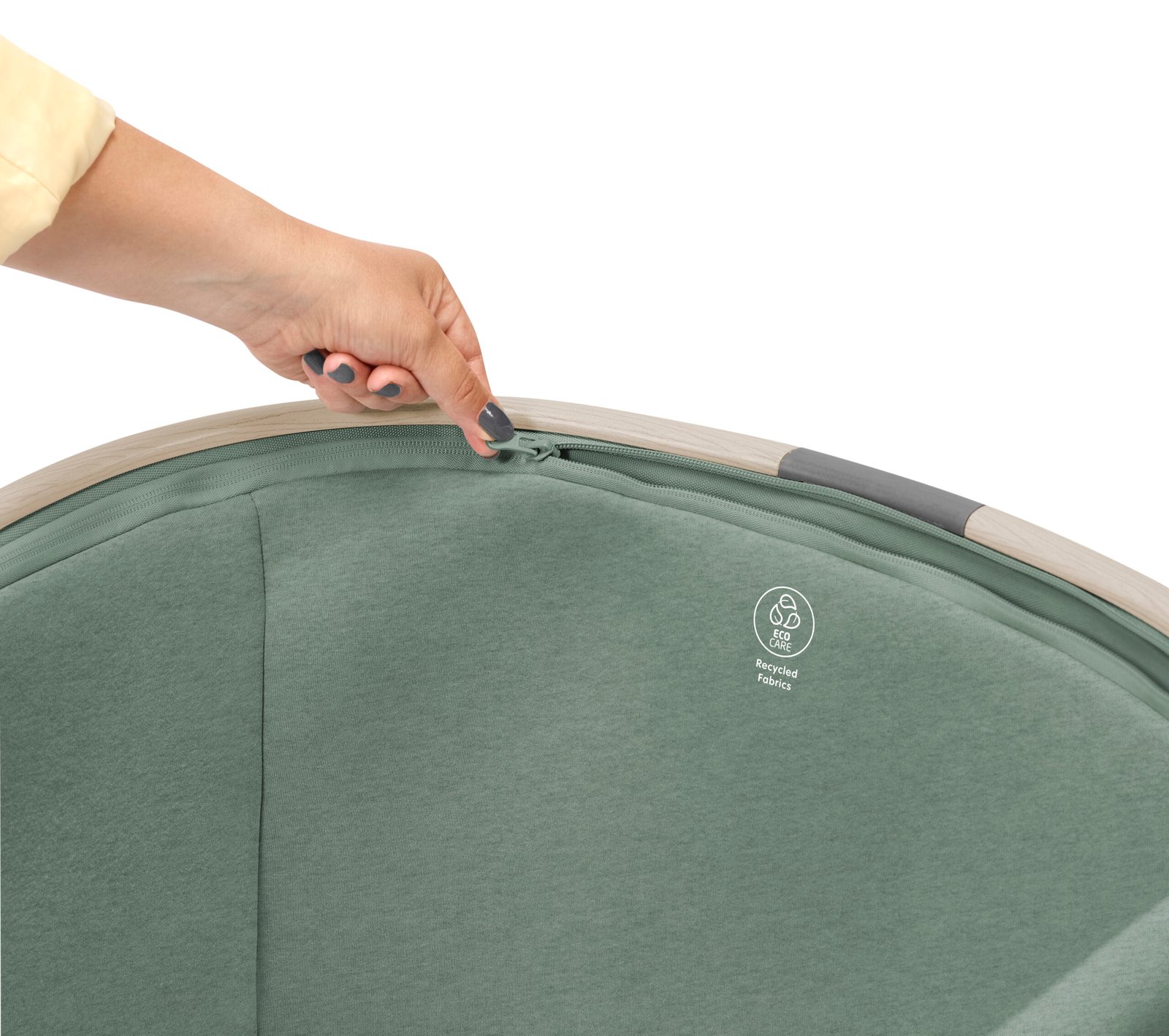 maxicosi homeequipment bed iora green beyondgreen removablecover