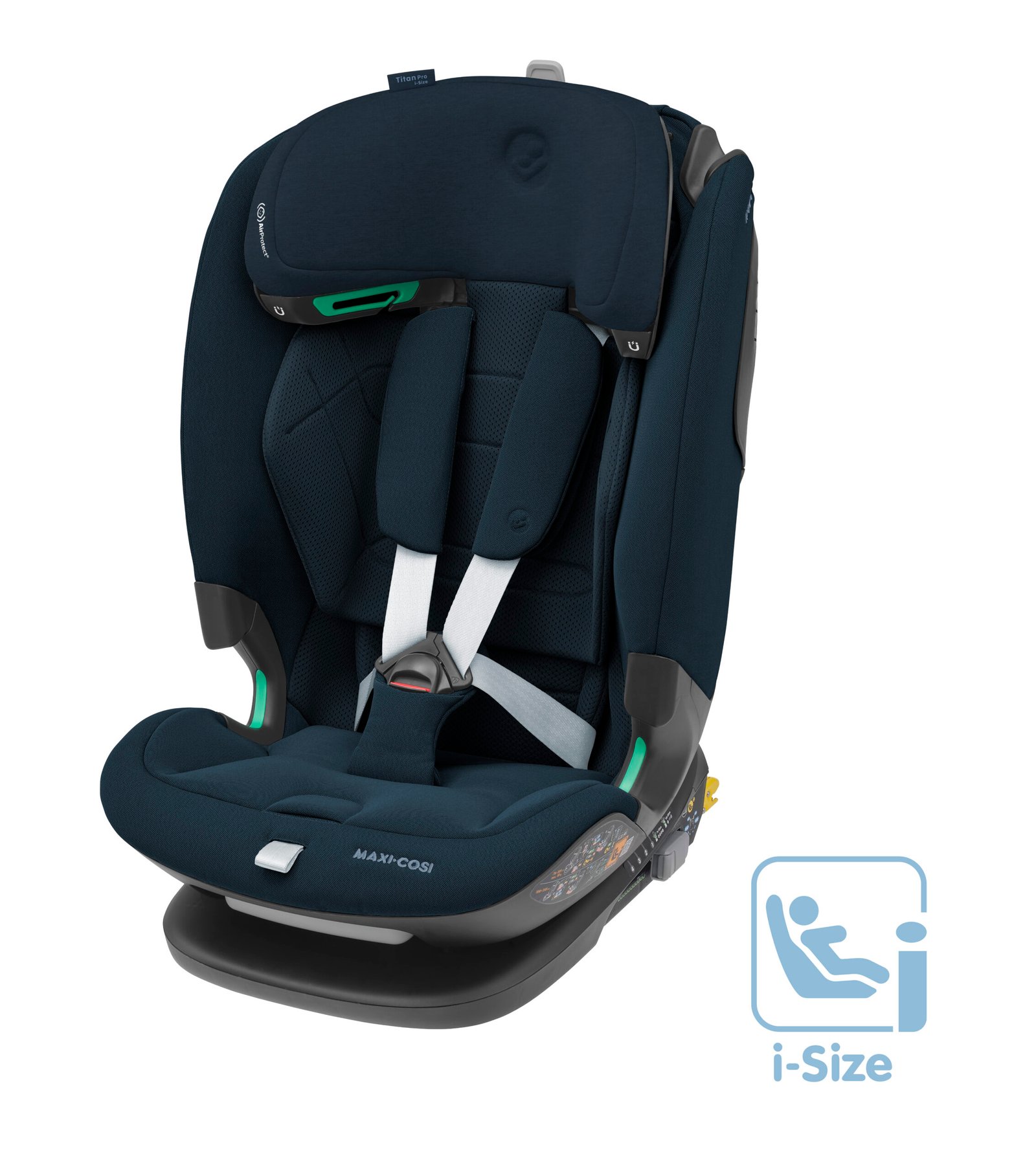 maxicosi carseat toddlerchildcarseat titanproisize blue authenti