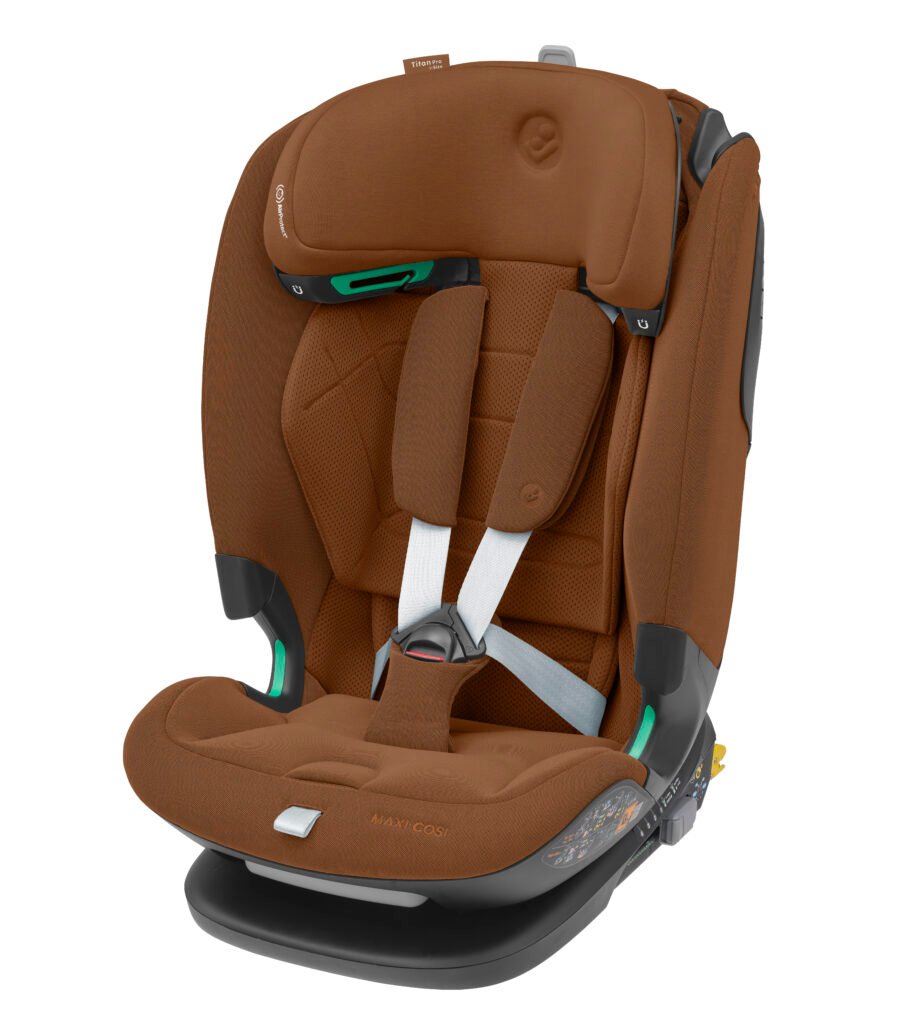 Maxi-Cosi TITAN PRO I-SIZE CHILD CAR SEAT  AUTHENTIC COGNAC