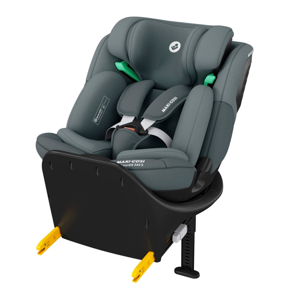 Maxi-Cosi EMERALD 360S WITH BASE - DUAL TONE GREY/GRAPHITE