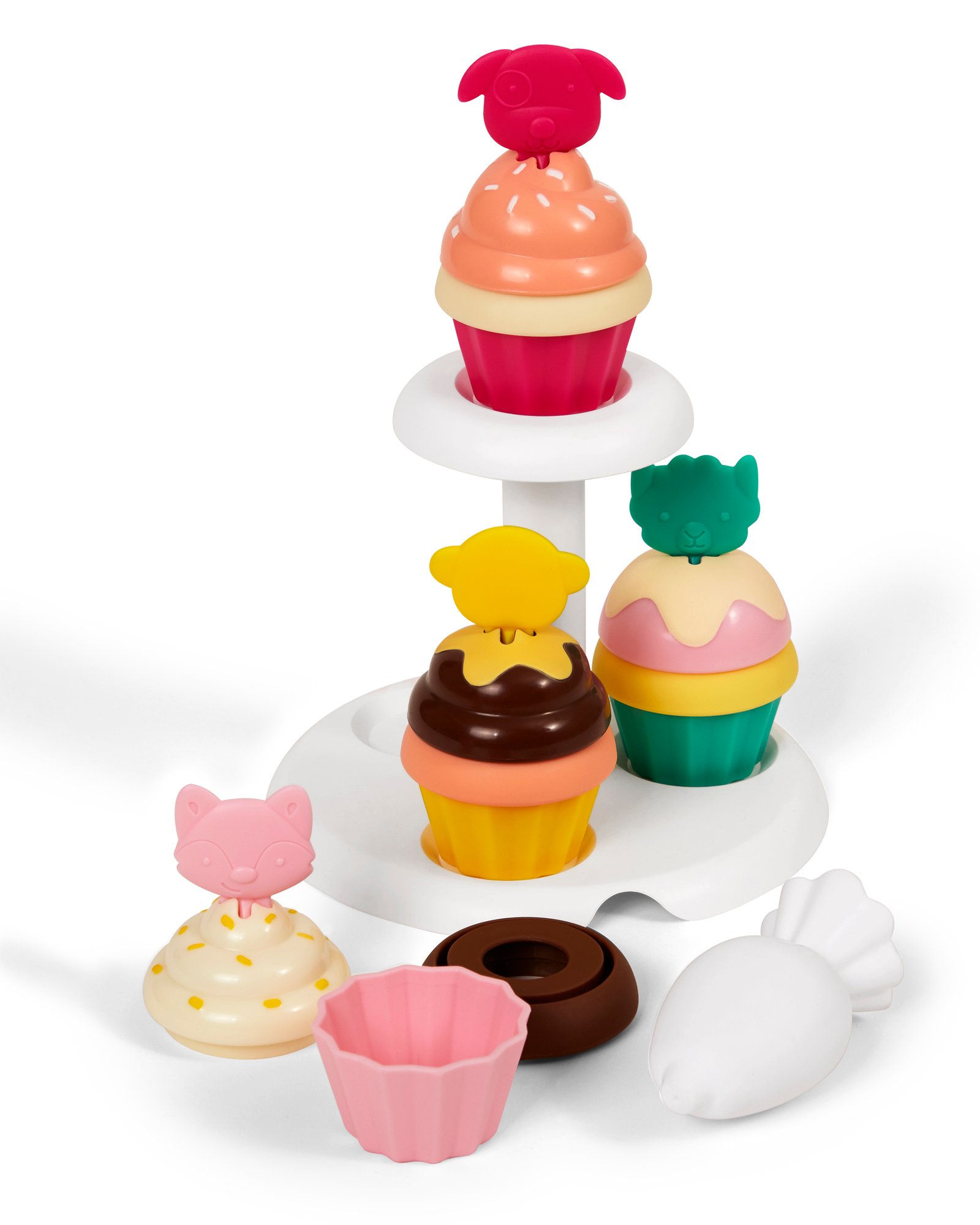 Zoo Sort And Stack Cupcakes