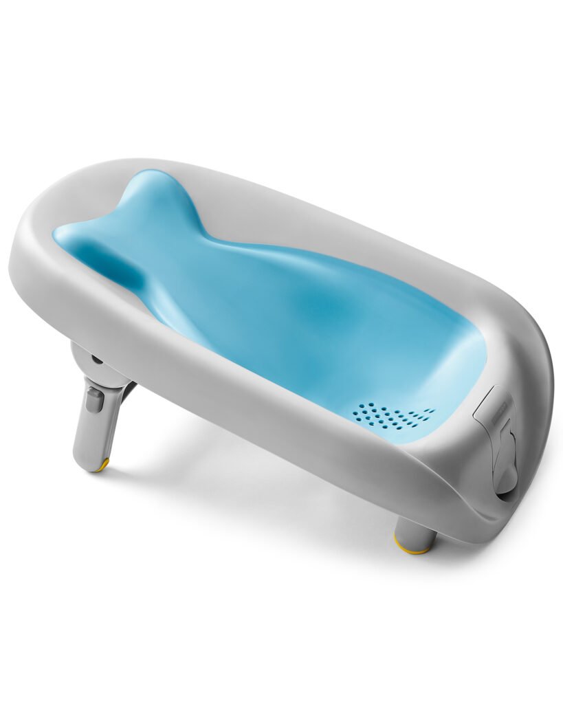 Moby Recline & Rinse Bather Blue