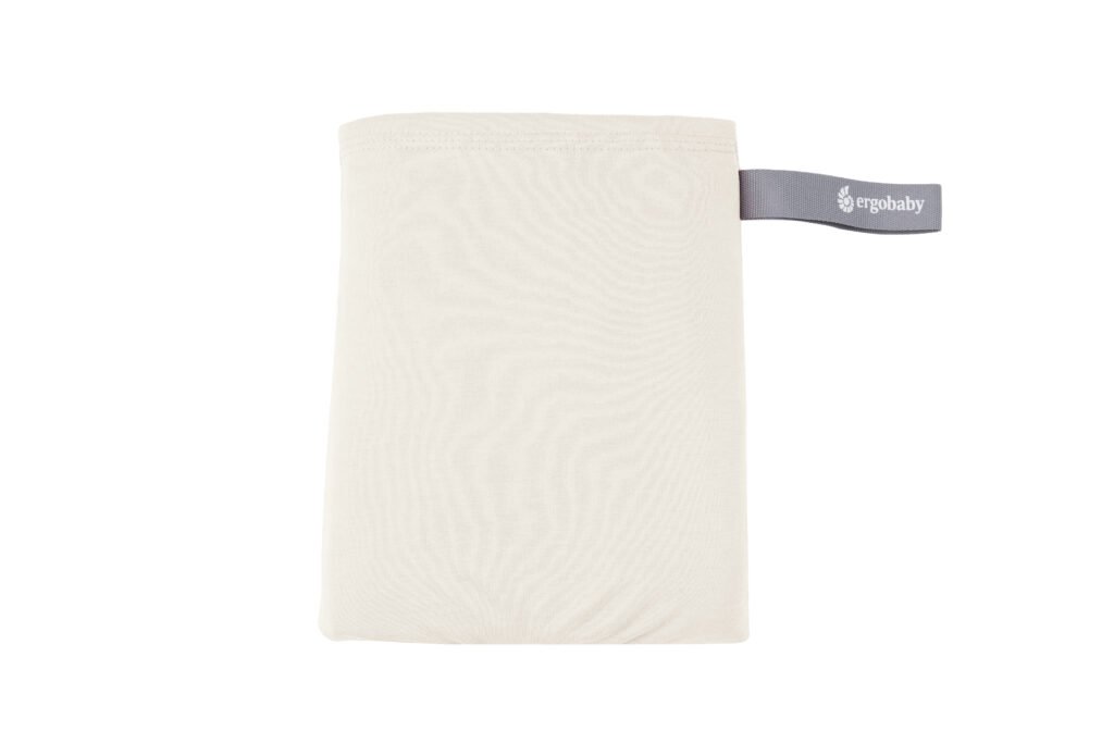 Ergobaby Aura Sustainably Sourced Knit Baby Wrap - Cream