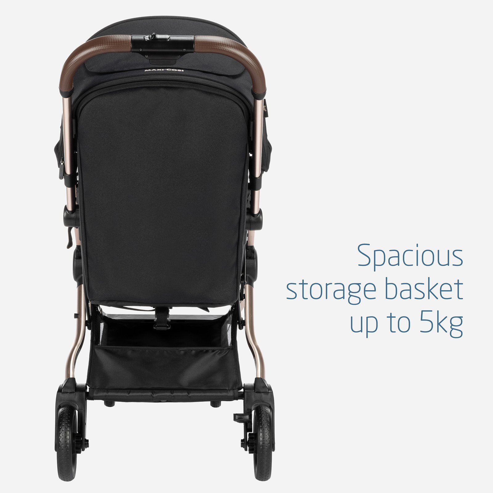 STROLLER Eva³_Essential Black Champagne_X