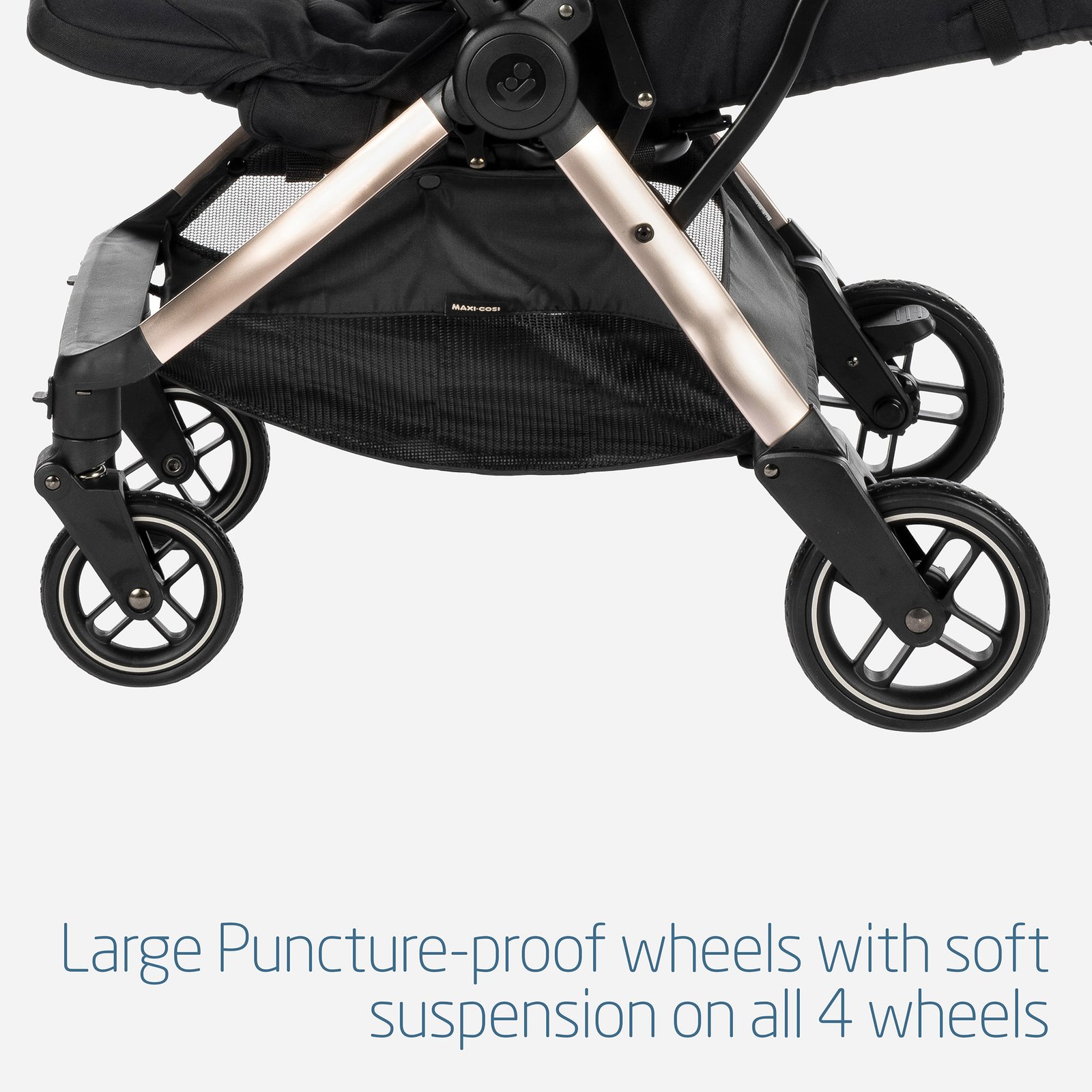 STROLLER Eva³_Essential Black Champagne_X