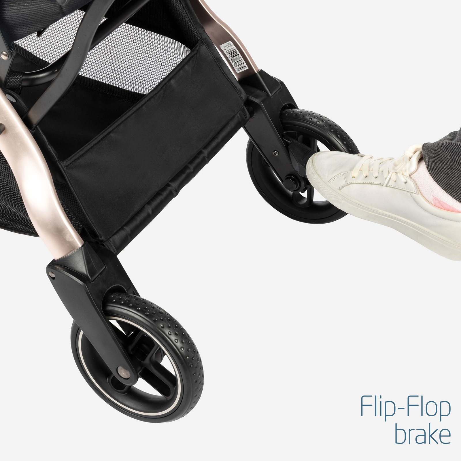 STROLLER Eva³_Essential Black Champagne_X
