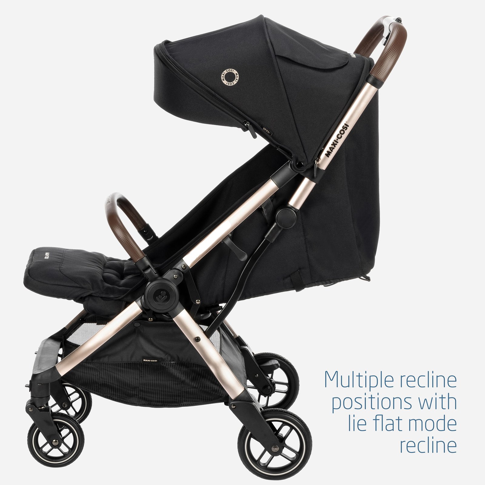 STROLLER Eva³_Essential Black Champagne_X