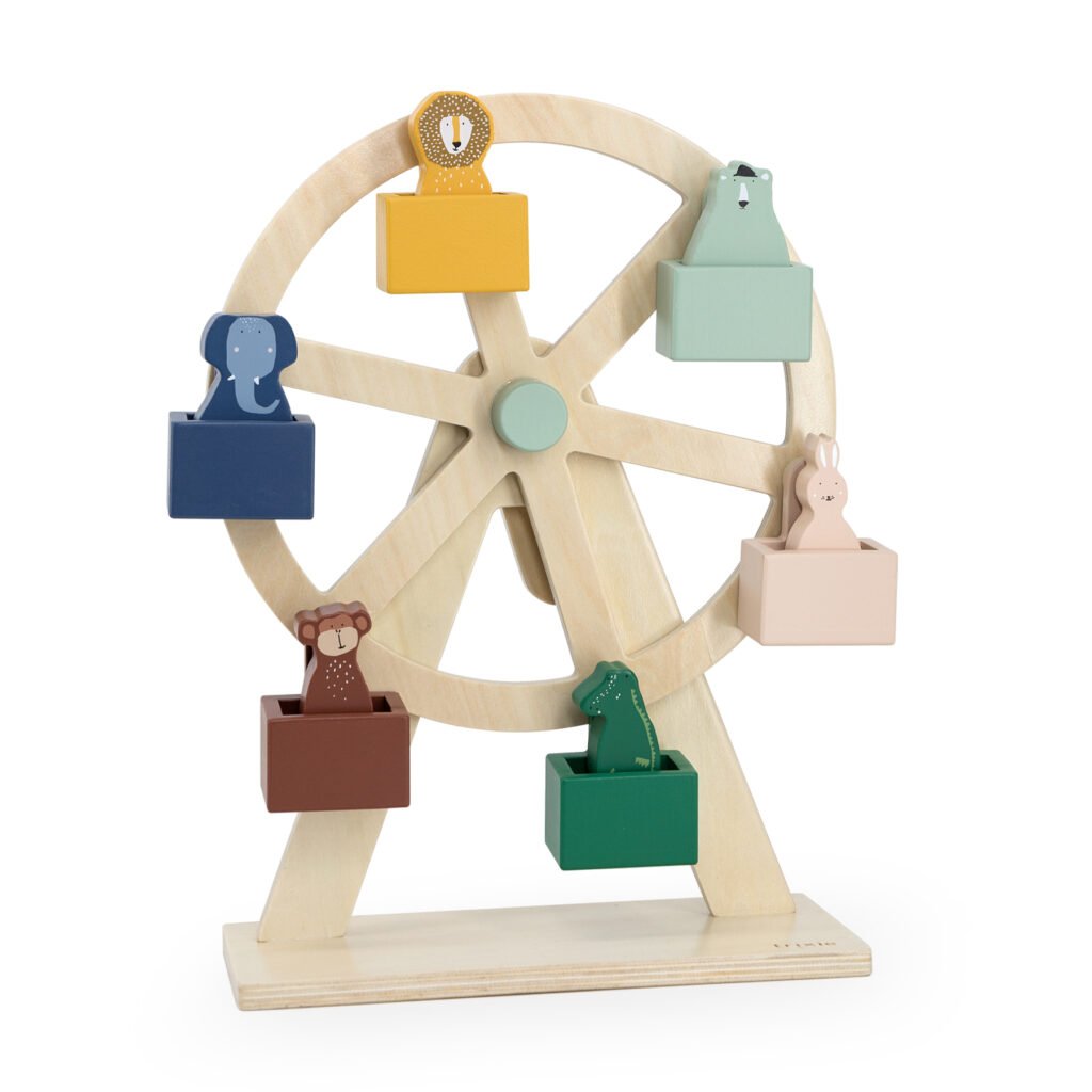 Wooden ferris wheel