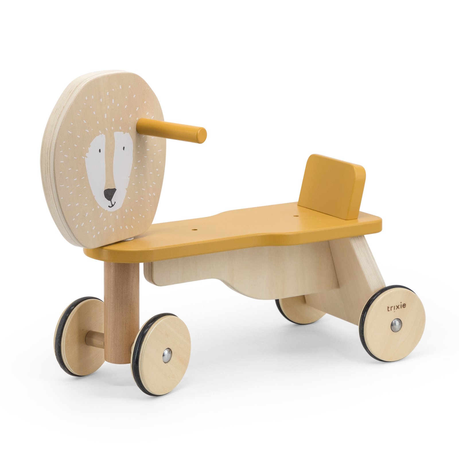 Wooden bicycle 4 wheels – Mr. Lion