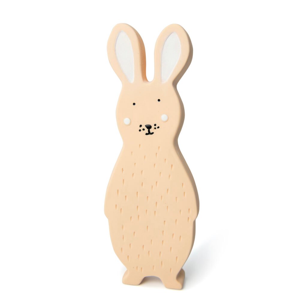 Natural Rubber Toy - Mrs. Rabbit