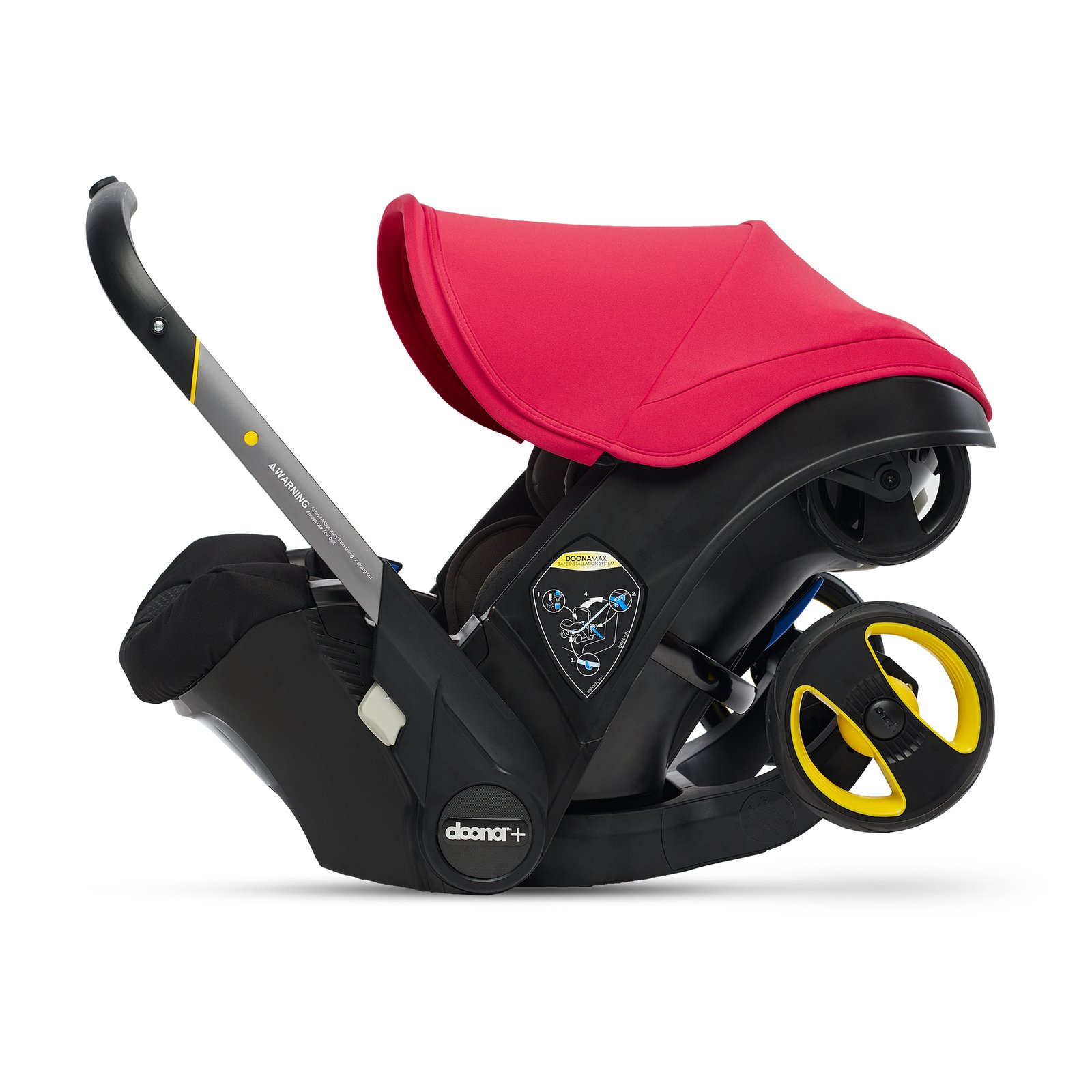 Doona+ Infant Car Seat – Flame Red