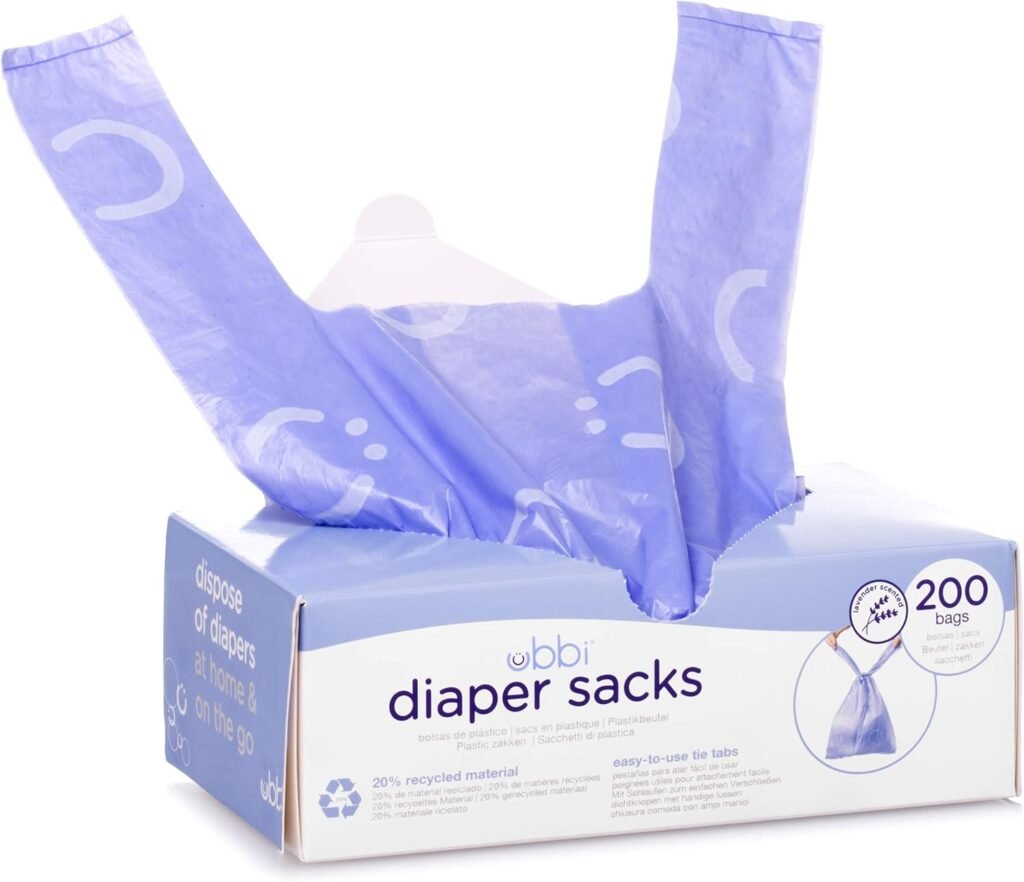 Ubbi - Diaper Sacks - 200 counts Periwinkle