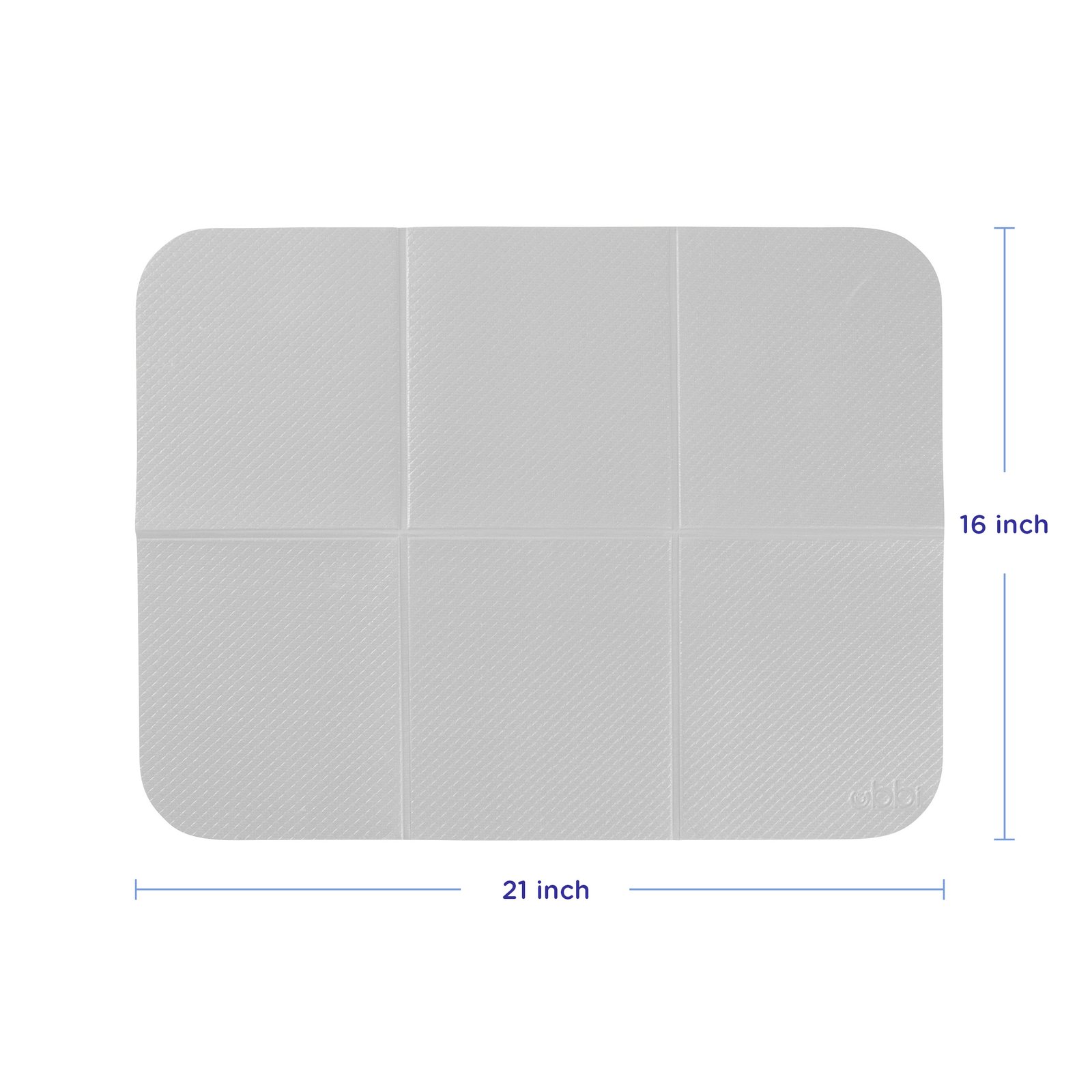 Ubbi – Changing Mat (Standalone) Gray