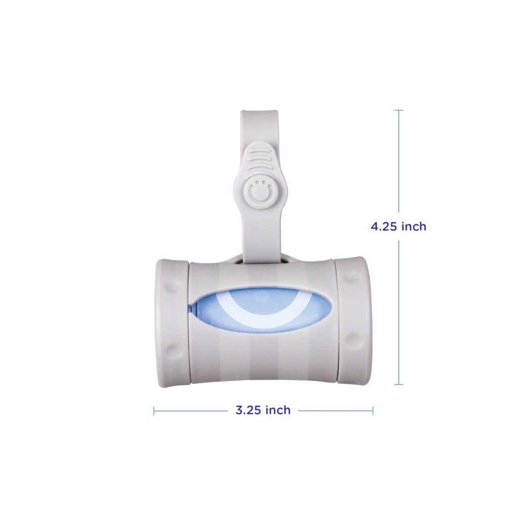 Ubbi - OTG Bag Dispenser Gray