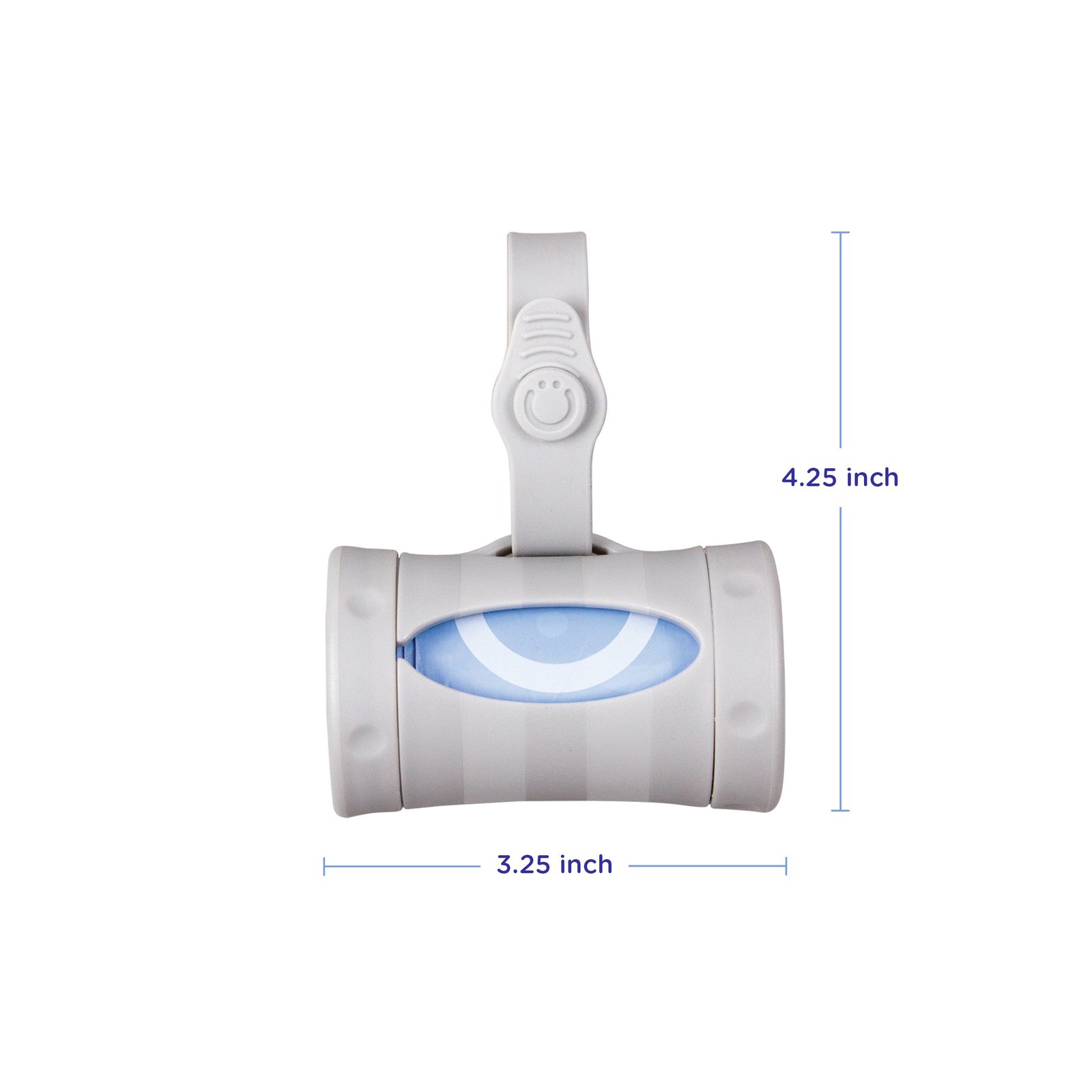 Ubbi – OTG Bag Dispenser Gray